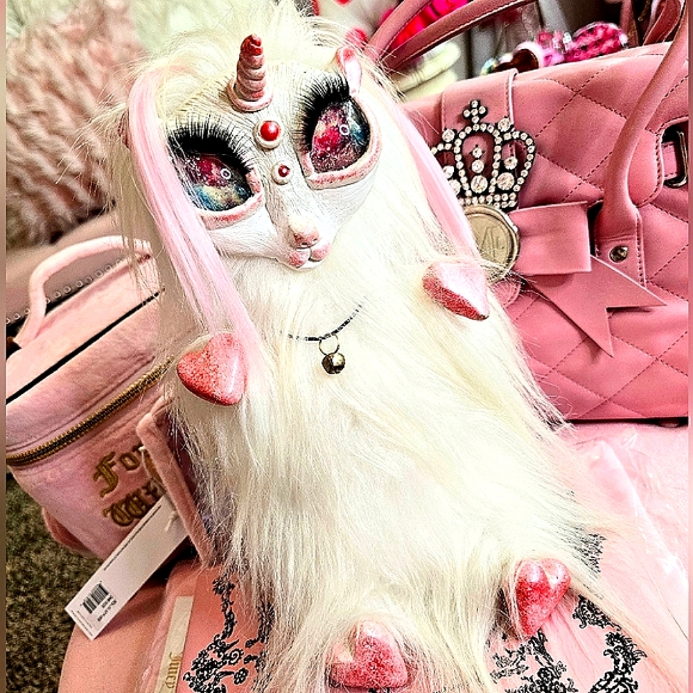 OOAK Unicorn Baphomet Doll